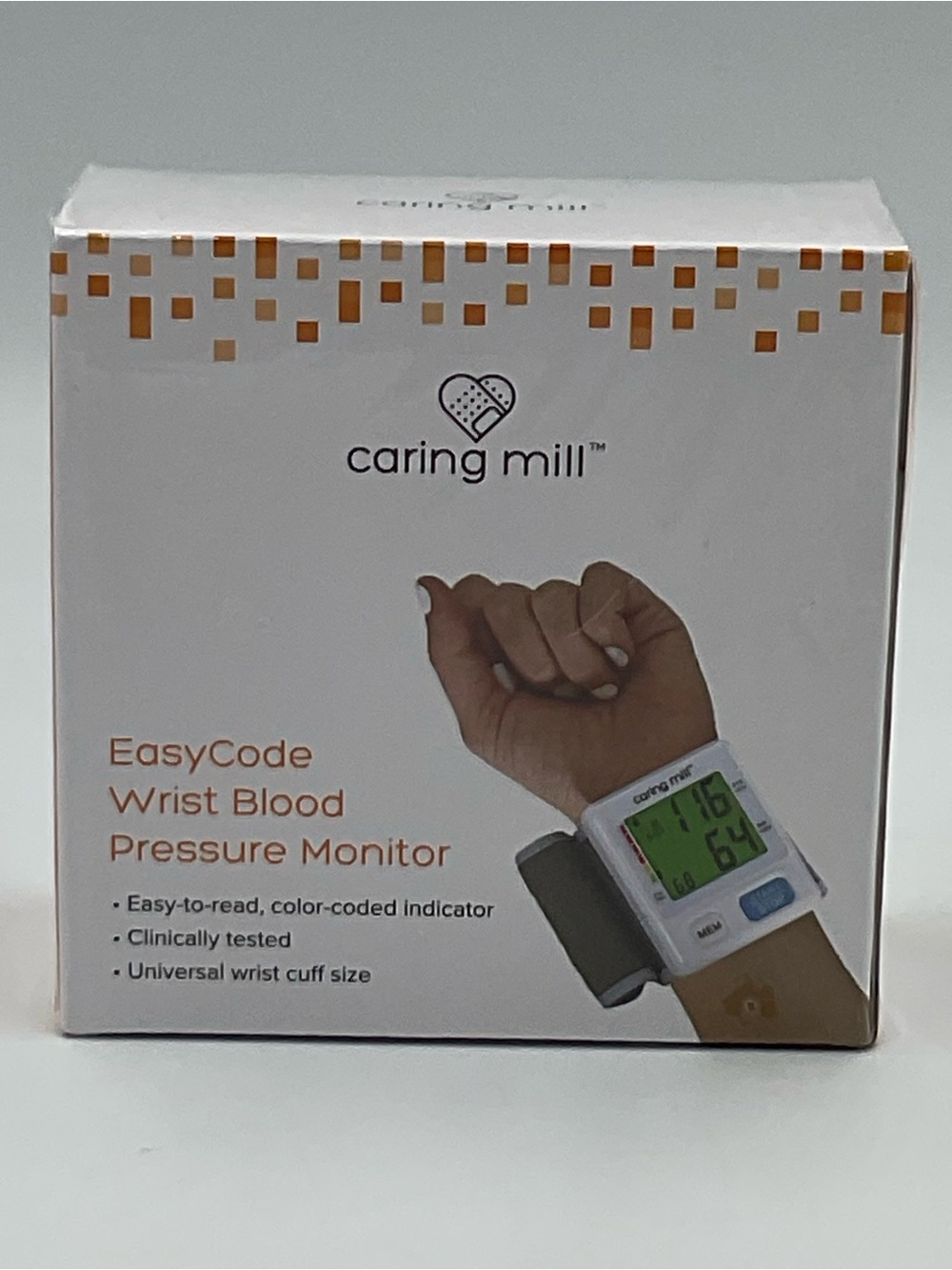 NWT Caring Mill EasyCode Wrist Blood Pressure Monitor